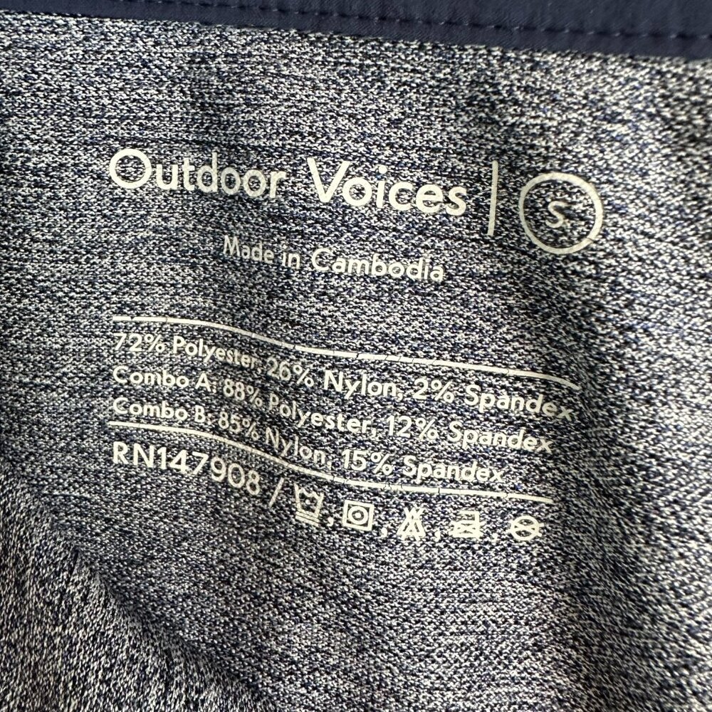 Outdoor Voices Blue Short Sleeve Polo Dress Women's Small - Picture 3 of 3